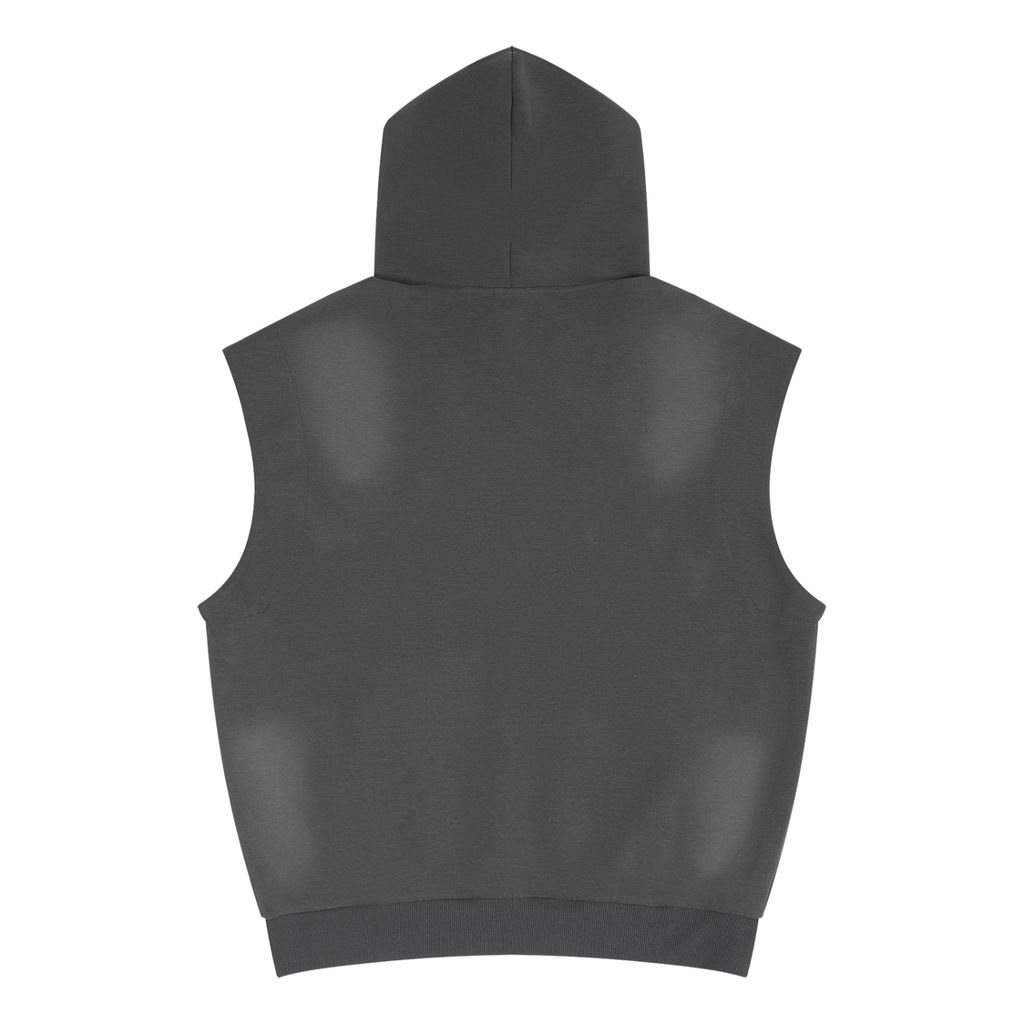 Sunset Fader - Unisex Vintage Wash Sun Fade Sleeveless Hoodie