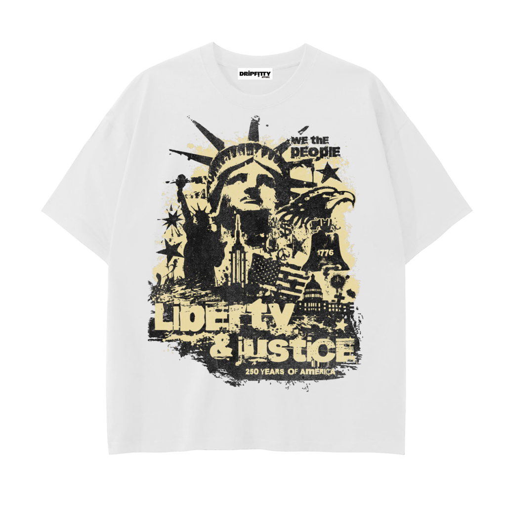 NYC 250 - Drop Shoulder Cotton T-Shirt