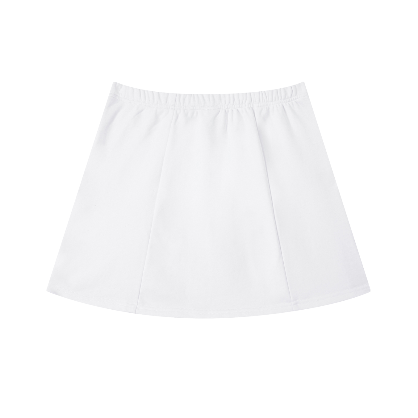 Luna  - Contrast Side Stripe Slit Skirt