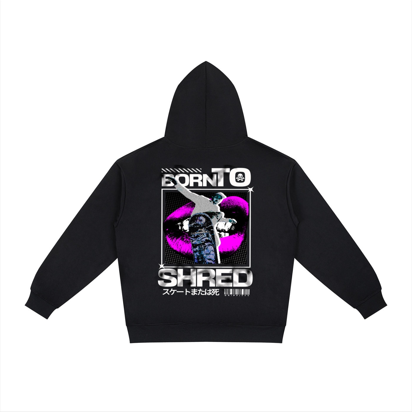 Born to Shred - Relaxed Fit Hoodie