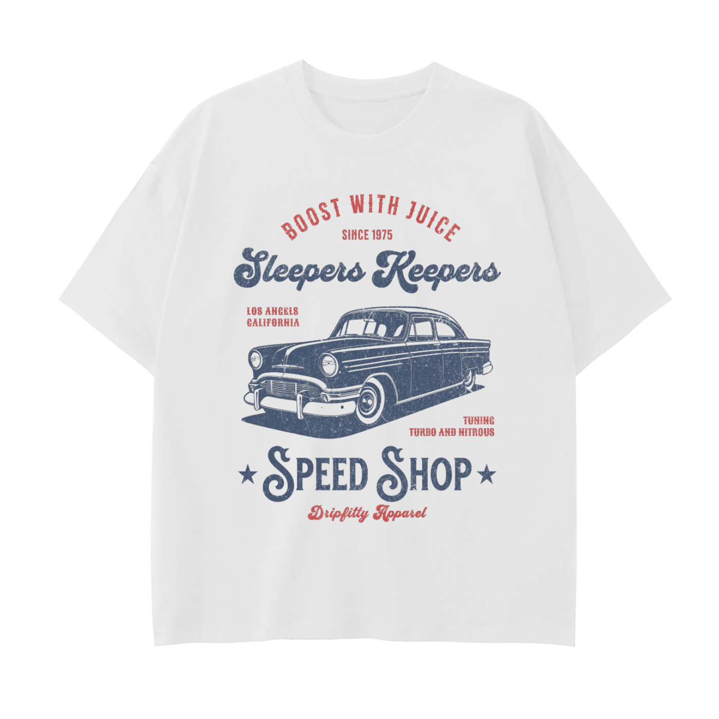 Sleepers Keepers - Drop Shoulder Cotton T-Shirt
