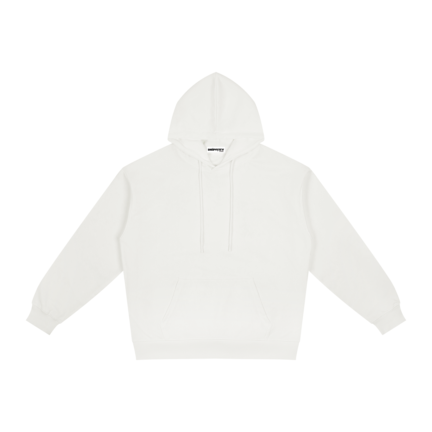King Kitty Logo - Relaxed Fit Hoodie