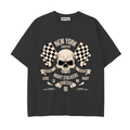 Night Stalker NYC - Drop Shoulder Cotton T-Shirt