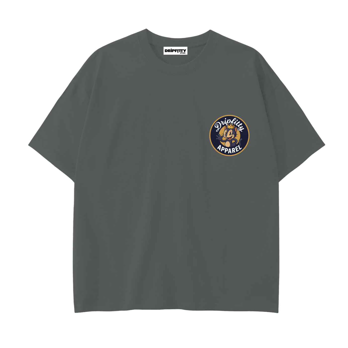 Concrete Therapy - Drop Shoulder Cotton T-Shirt