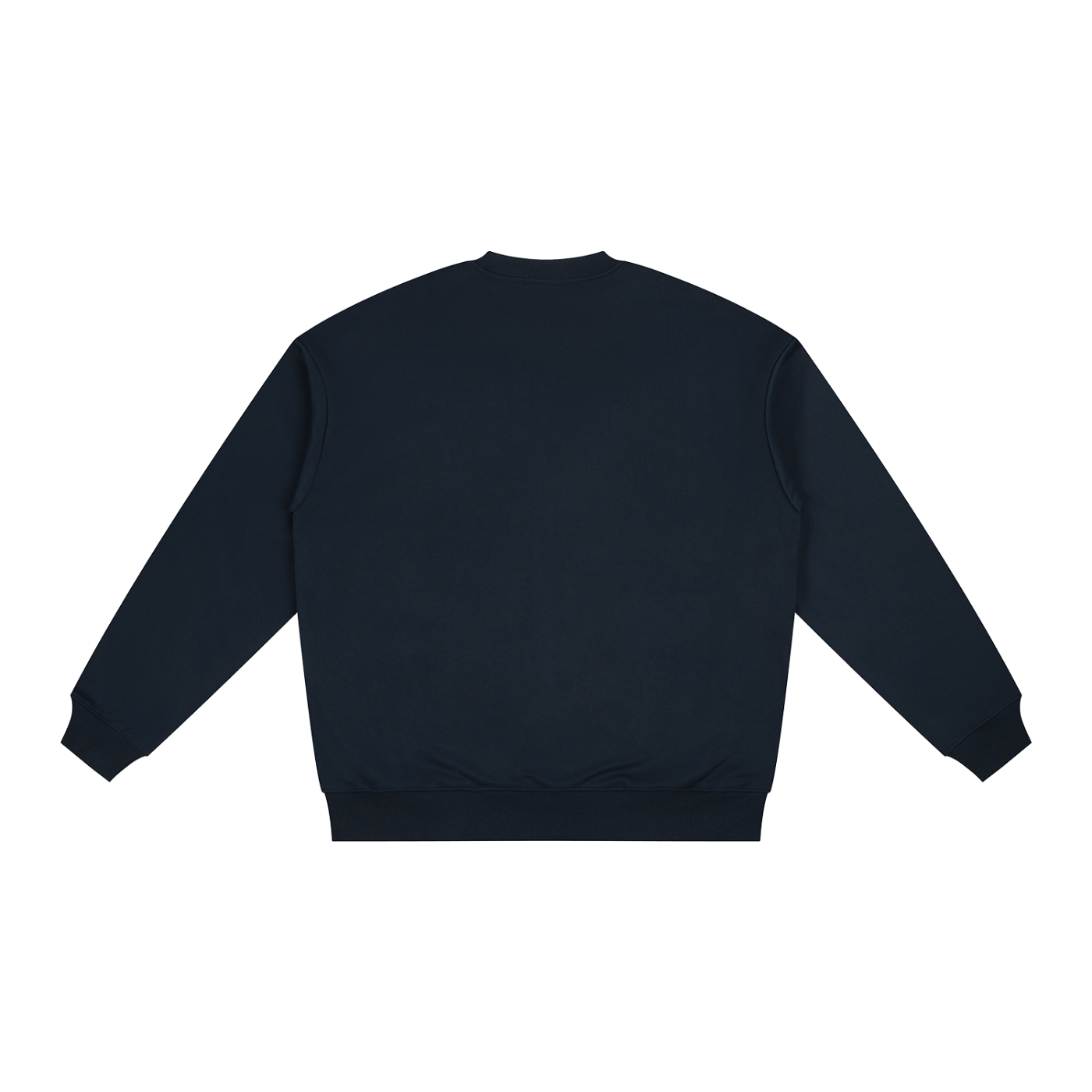 DripFitty Logo - Oversized Drop Shoulder Crewneck Sweatshirt