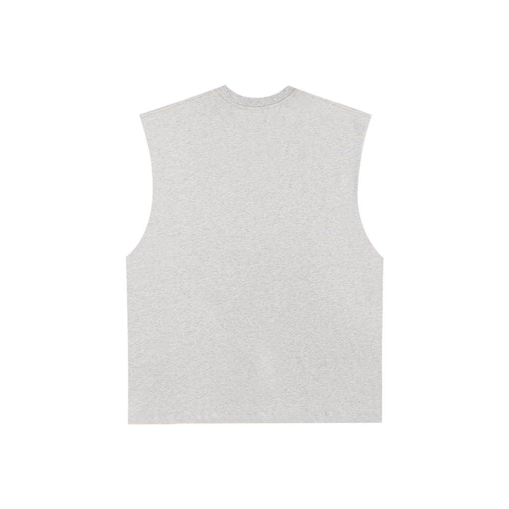 Raw Doggin - Raw Edge Cotton Tank Top