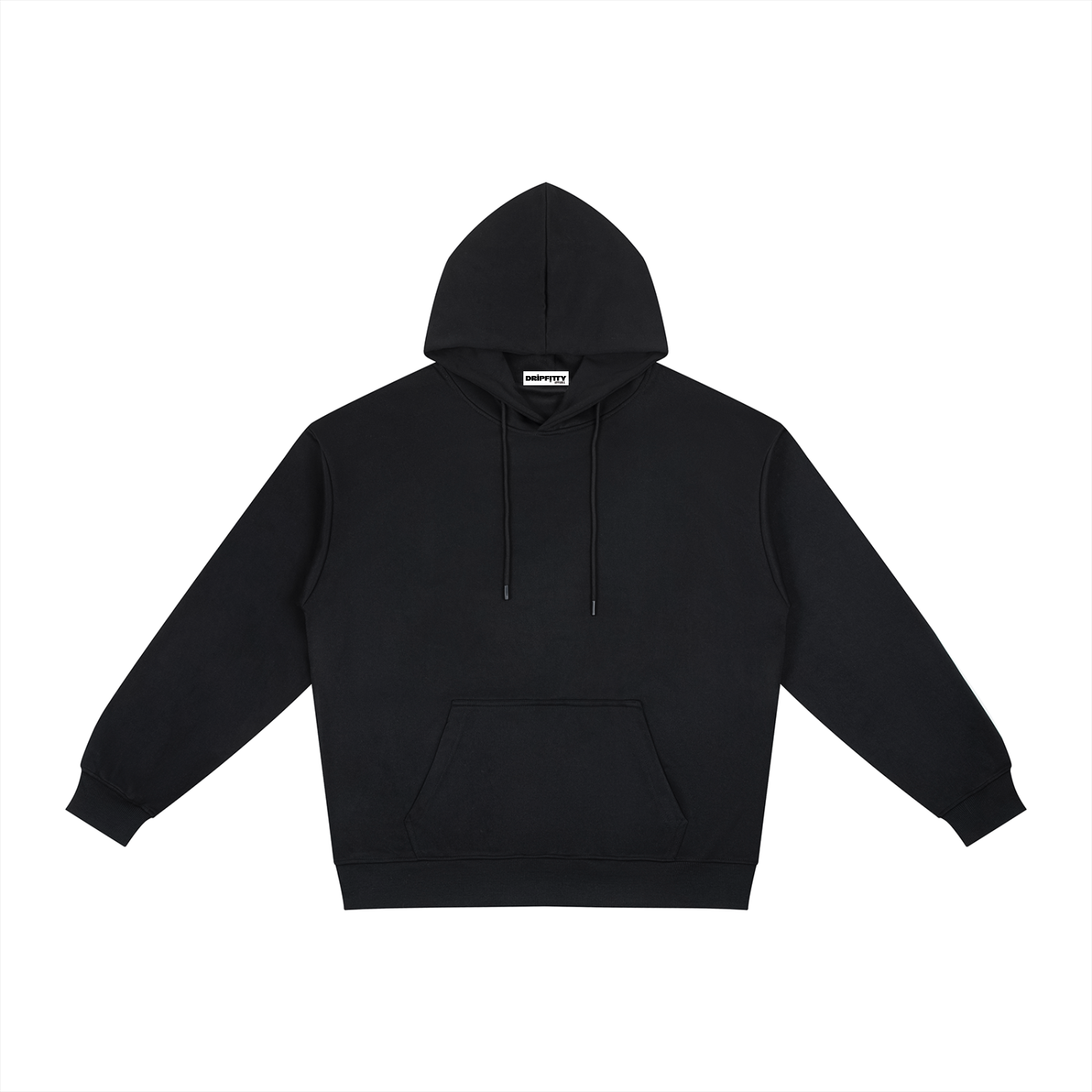 King Kitty Logo - Relaxed Fit Hoodie