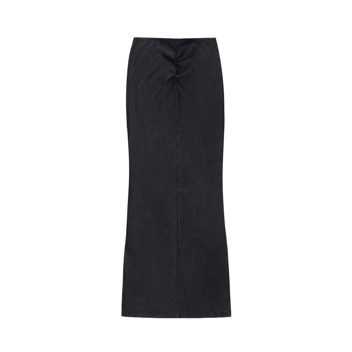 Full Max - Dyed Washed Drawstring Maxi Skirt