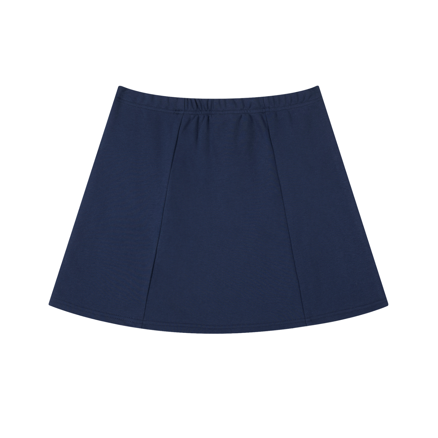 Luna  - Contrast Side Stripe Slit Skirt