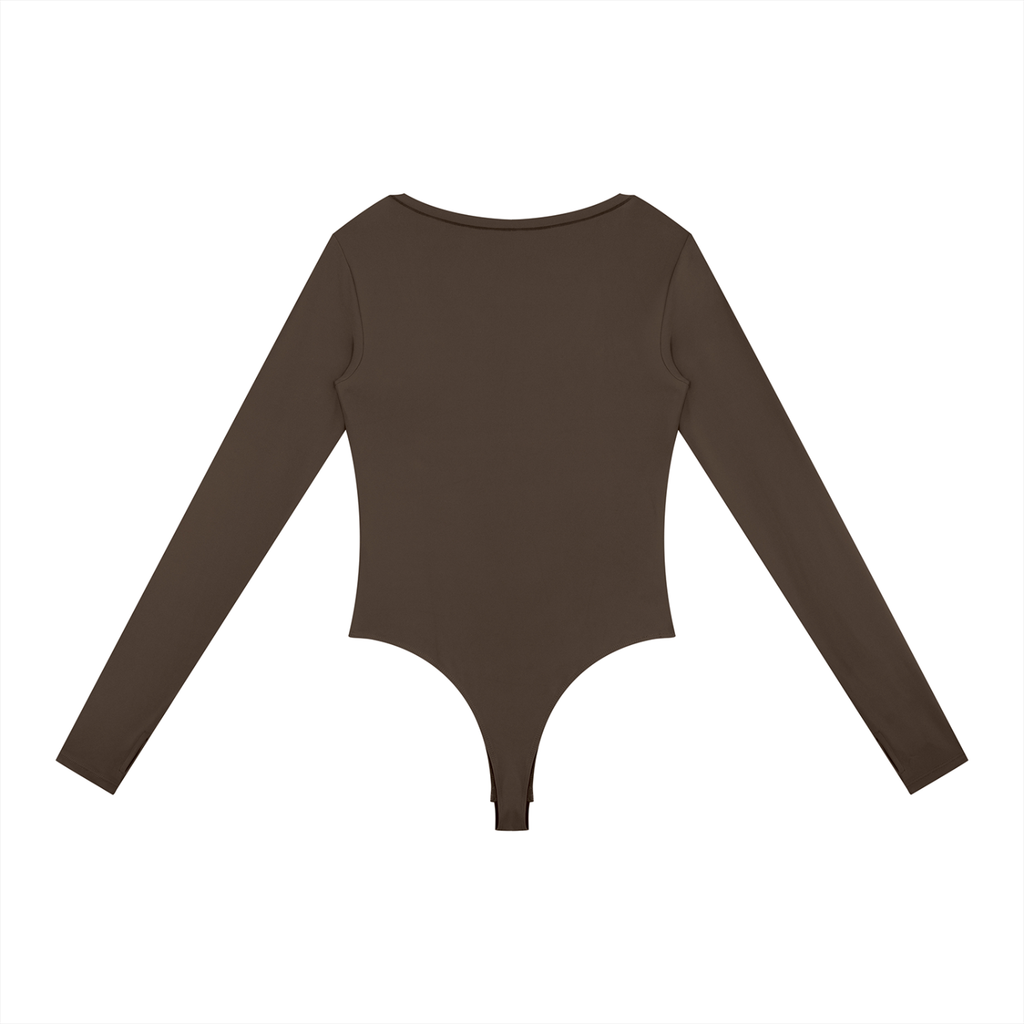 Boga - Women's Tight Long Sleeve Yoga Bodysuit