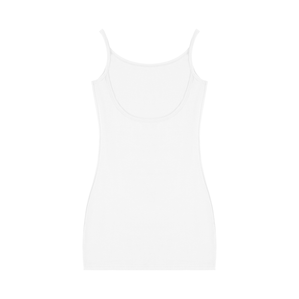Lola - Women's Solid Tight Sleeveless Dress