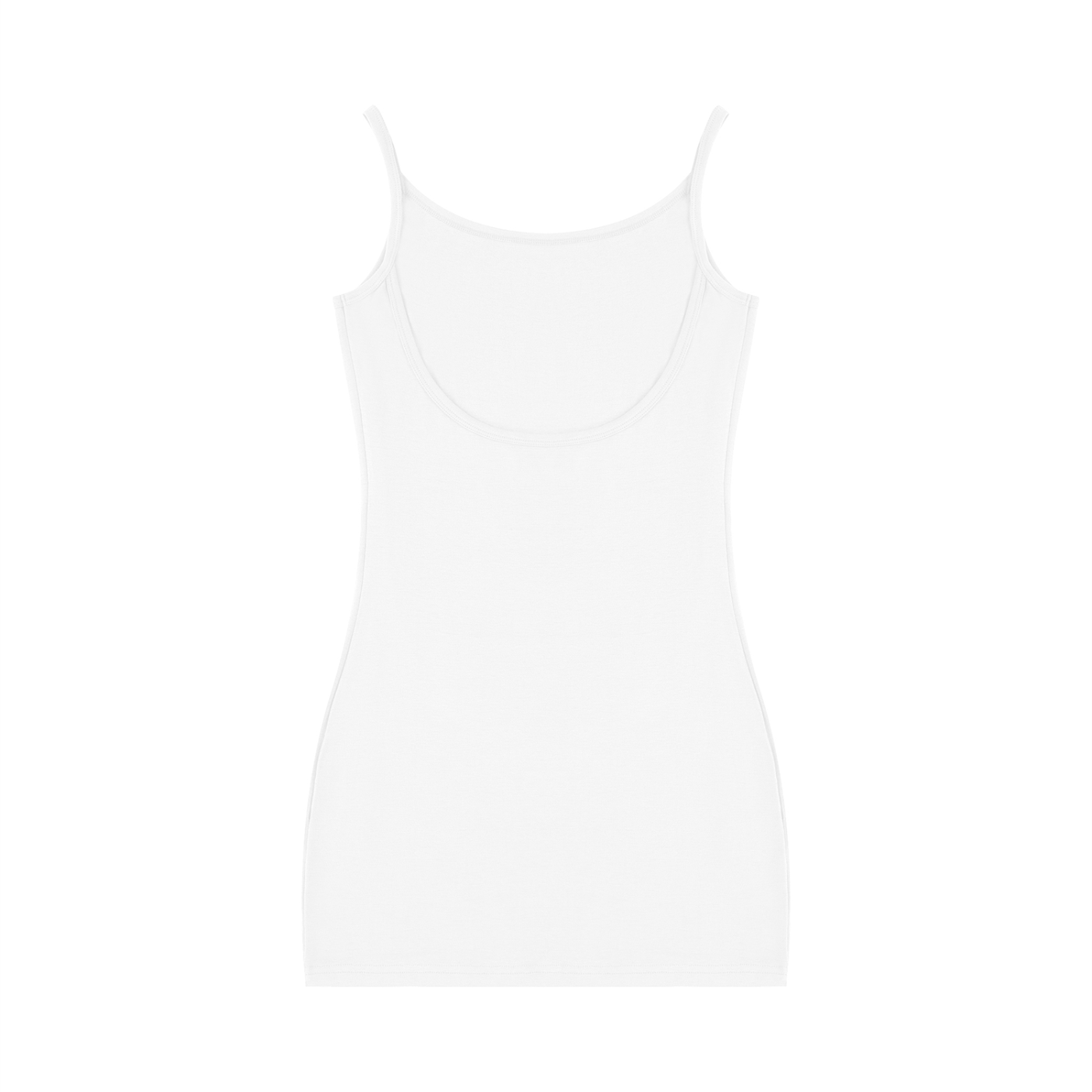 Lola - Women's Solid Tight Sleeveless Dress