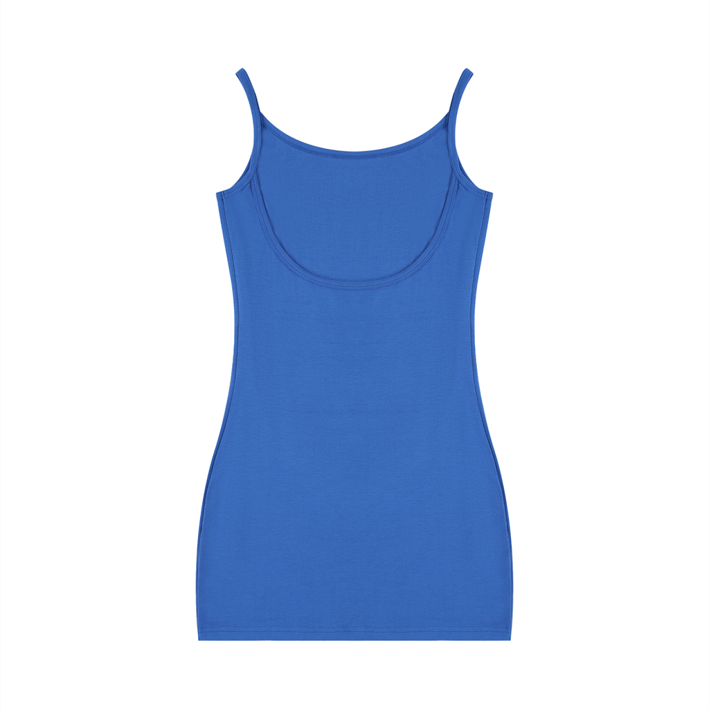 Lola - Women's Solid Tight Sleeveless Dress