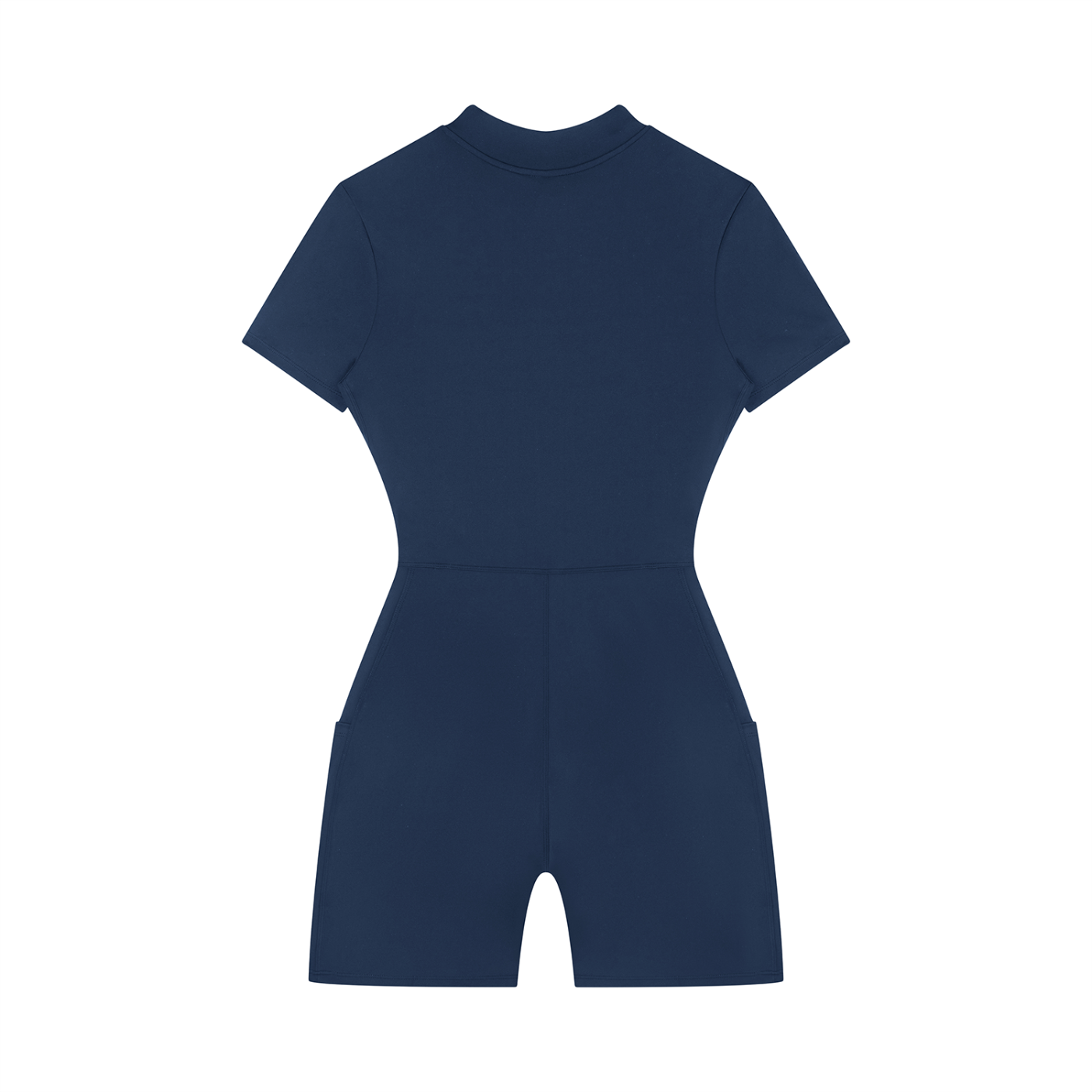 Romper Stomper - Women's Quarter-Zip Short Sleeve Romper