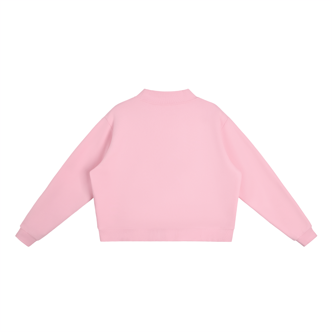 Dripfitty Mockin Around 2 - Essential Fleece Mock-Neck Crew Sweatshirt