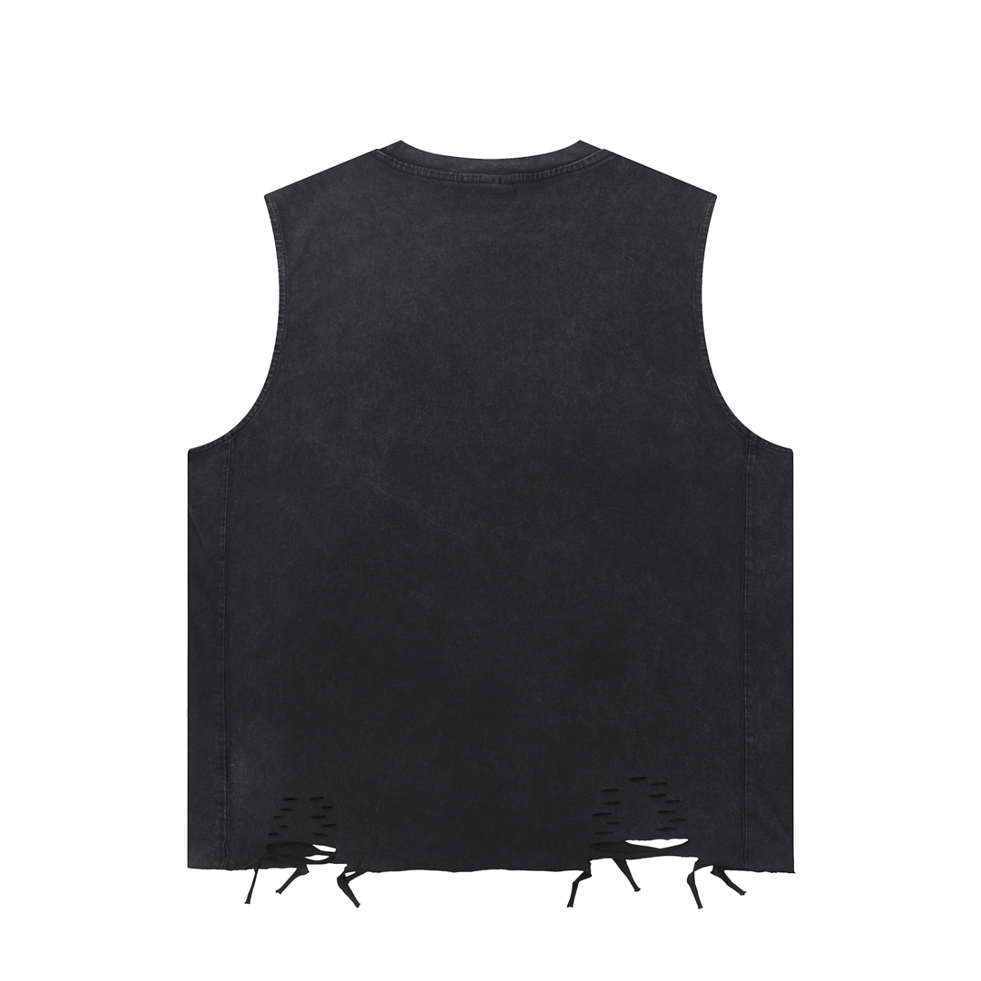 Fukin Ballin - Snow Washed Raw-Hem Tank Top