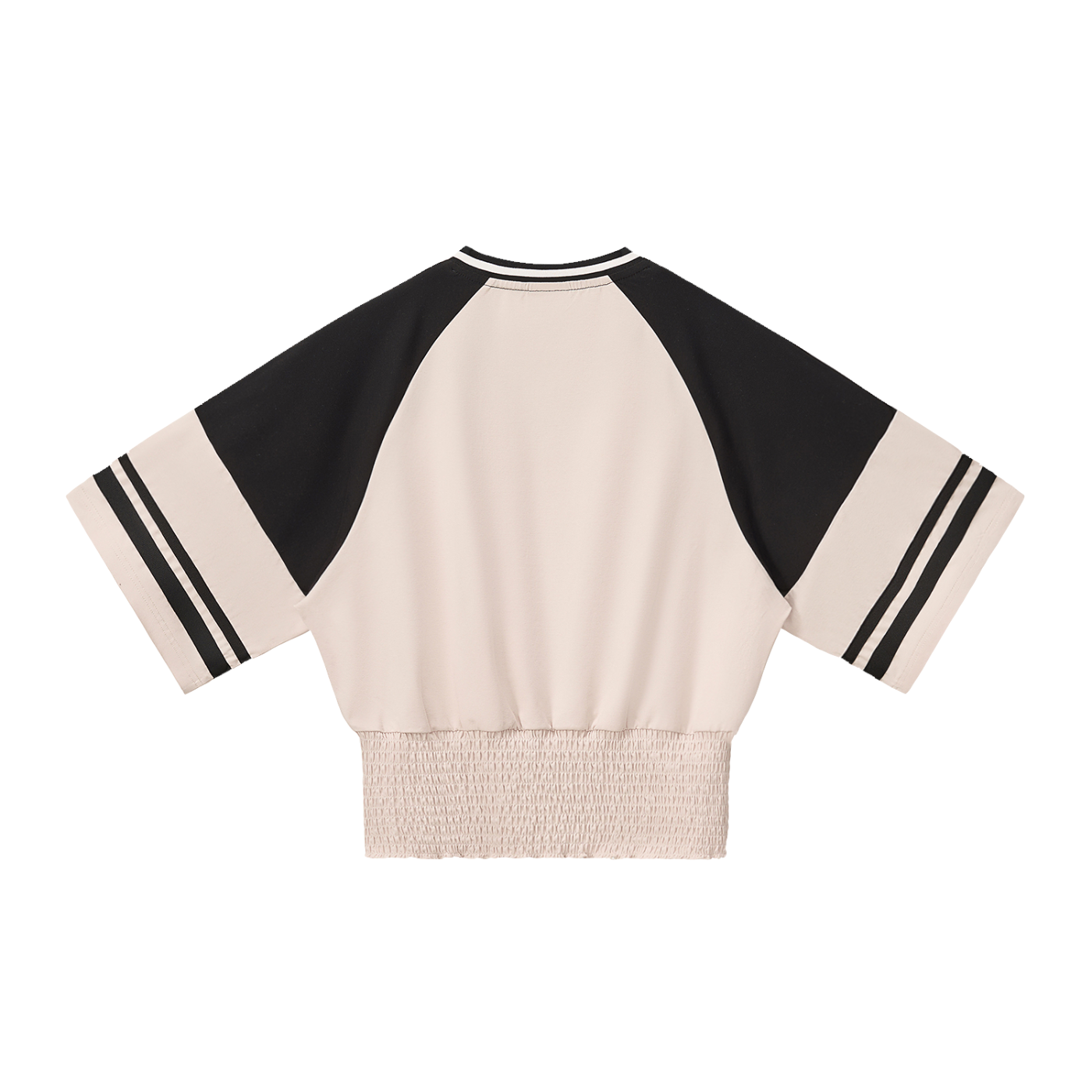 Ruchy Fits - Women's Color Block Ruched T-Shirt