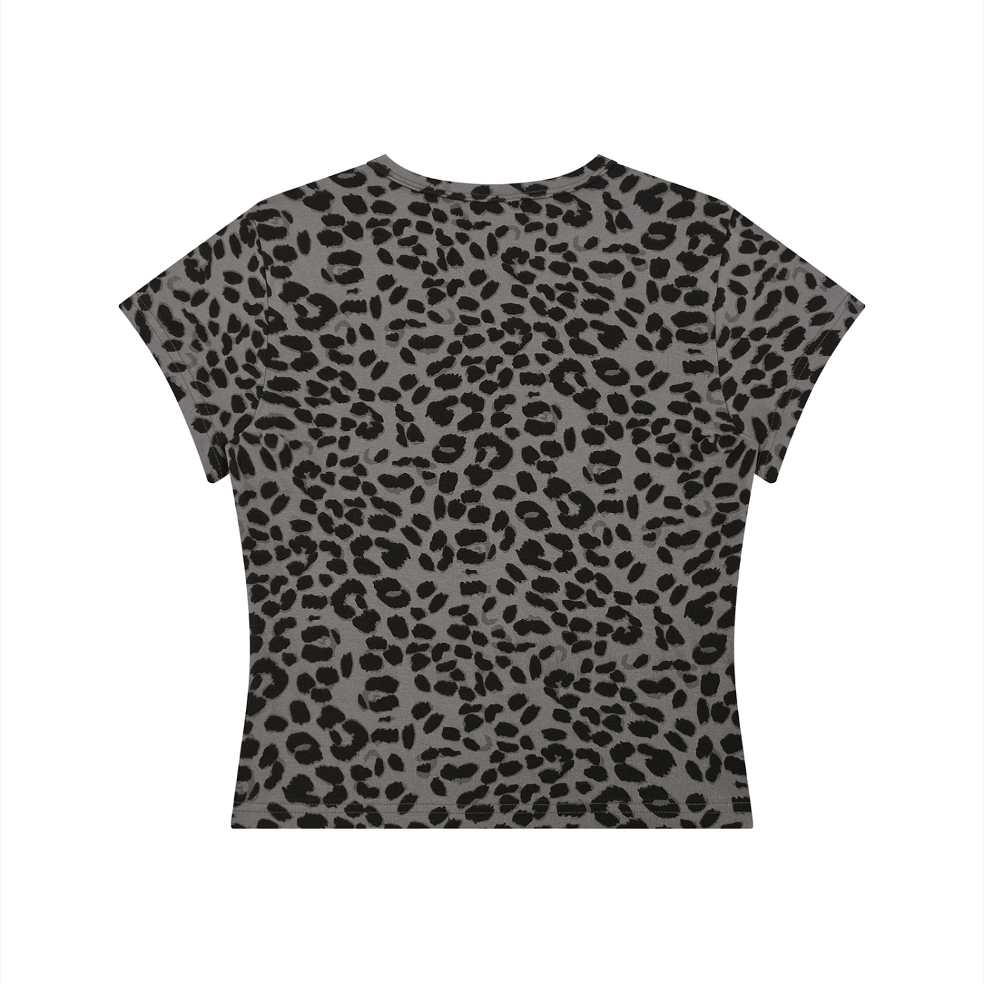 Bad Kitty - Women’s Leopard Print Crop T-Shirt