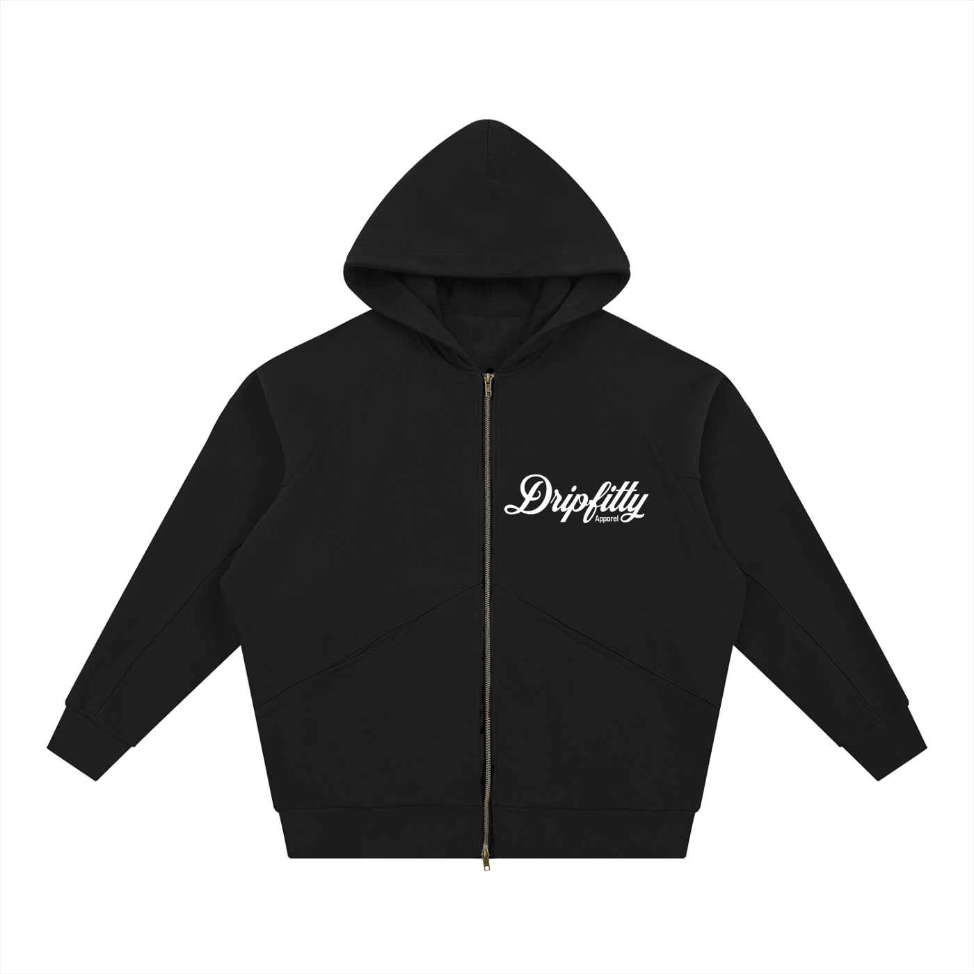 Cannonballer 2 - Dolman Sleeve Zip-Through Fleece  Hoodie