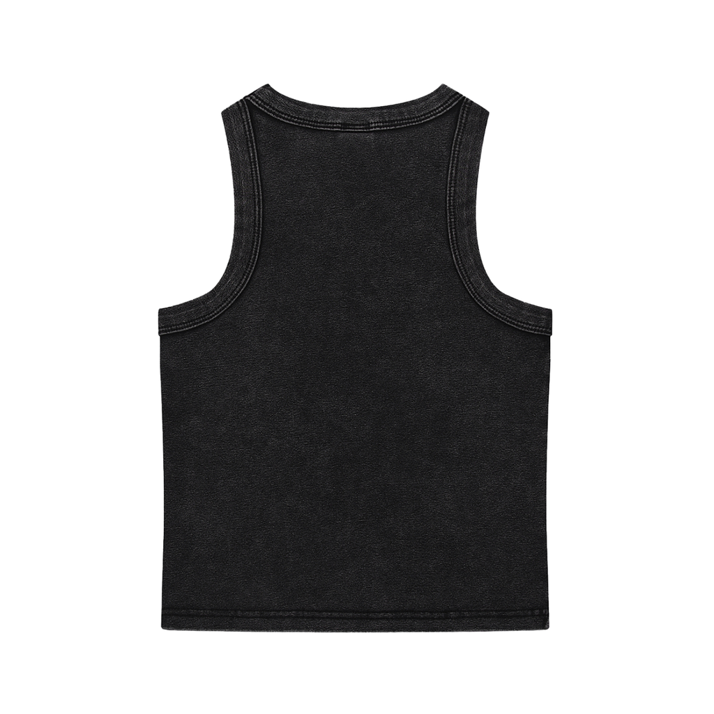 Dripfitty Summer Vibes - Snow Washed Tank Top