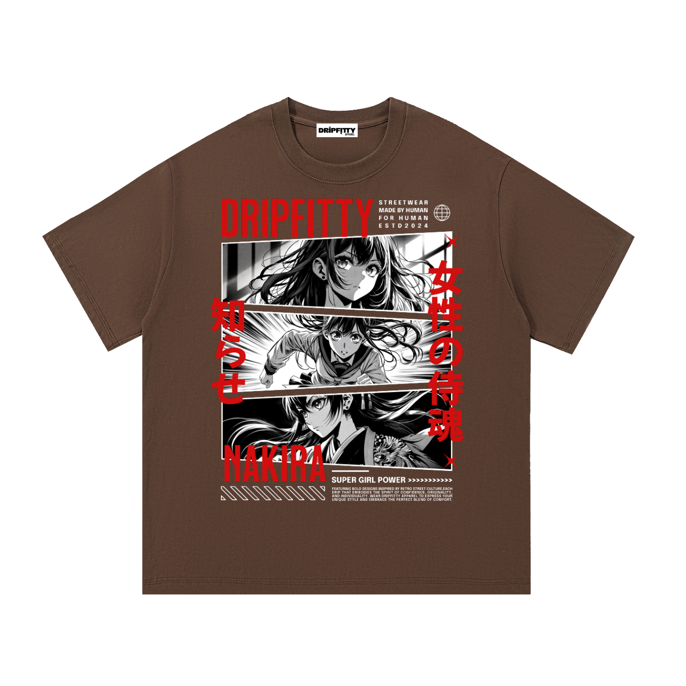 Nakira Power - Essential Cotton T-Shirt