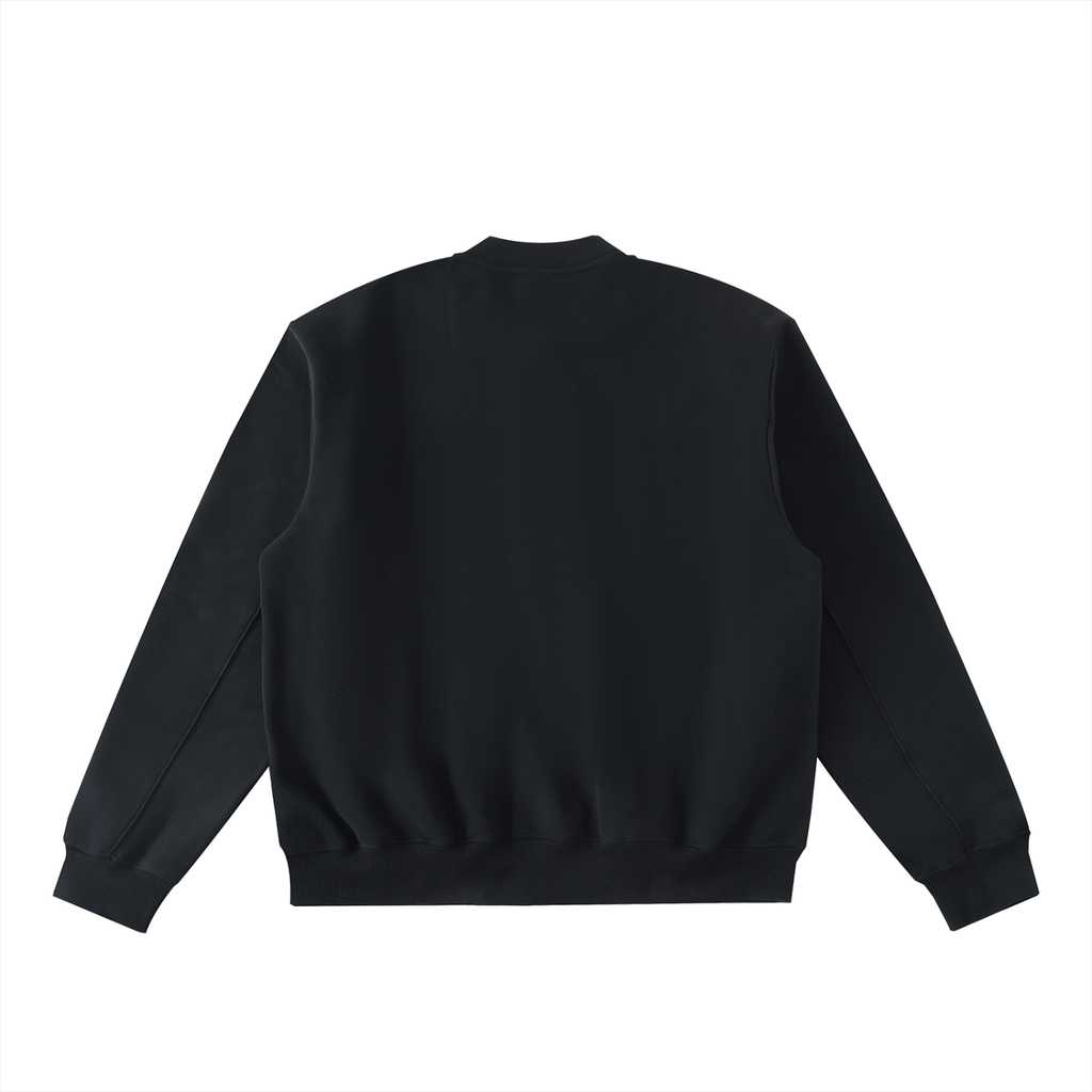Dripfitty VarCity - Zip-Up Fleeced Varsity Jacket