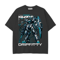 Kill Bot - Drop Shoulder Cotton T-Shirt