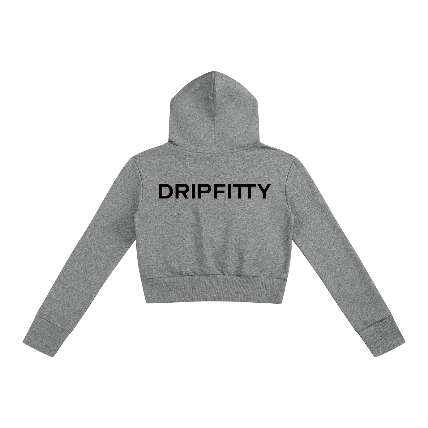 Cropper Slimski - Women’s Slim Crop Full Zip Hoodie