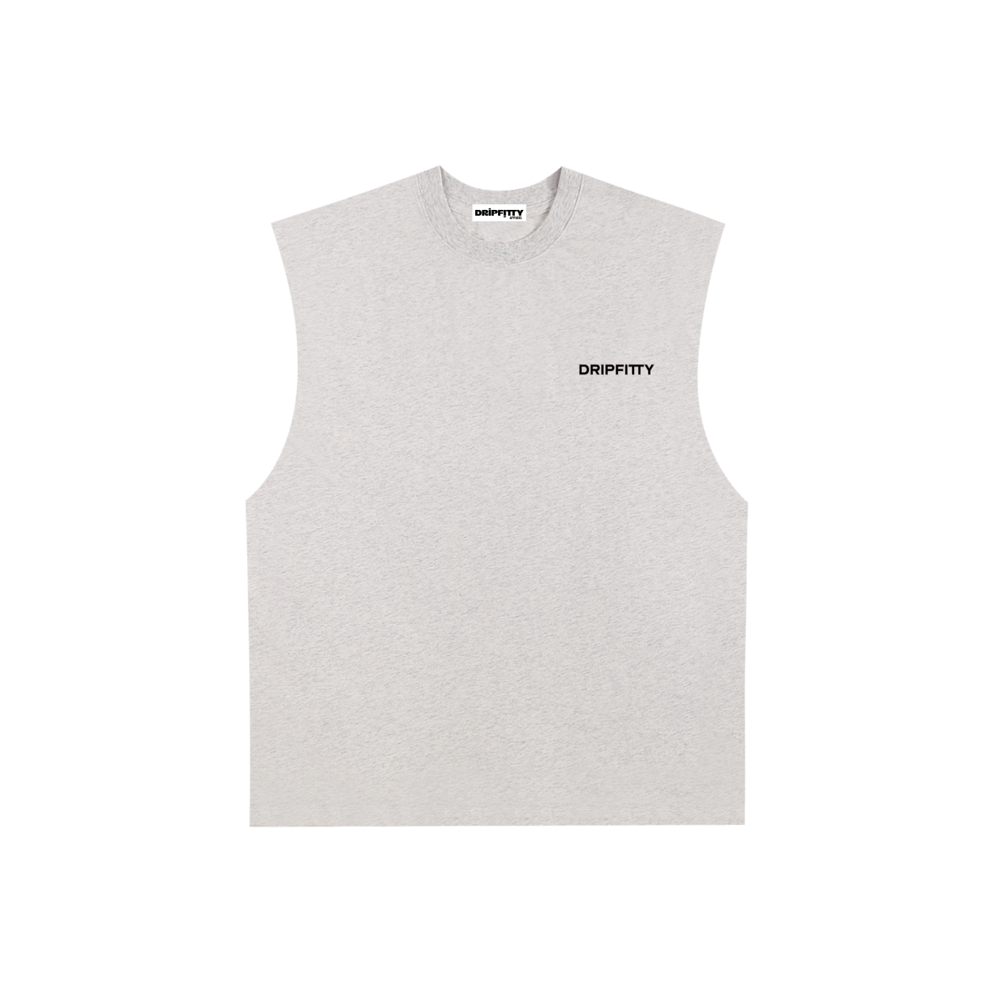 Raw Doggin - Raw Edge Cotton Tank Top