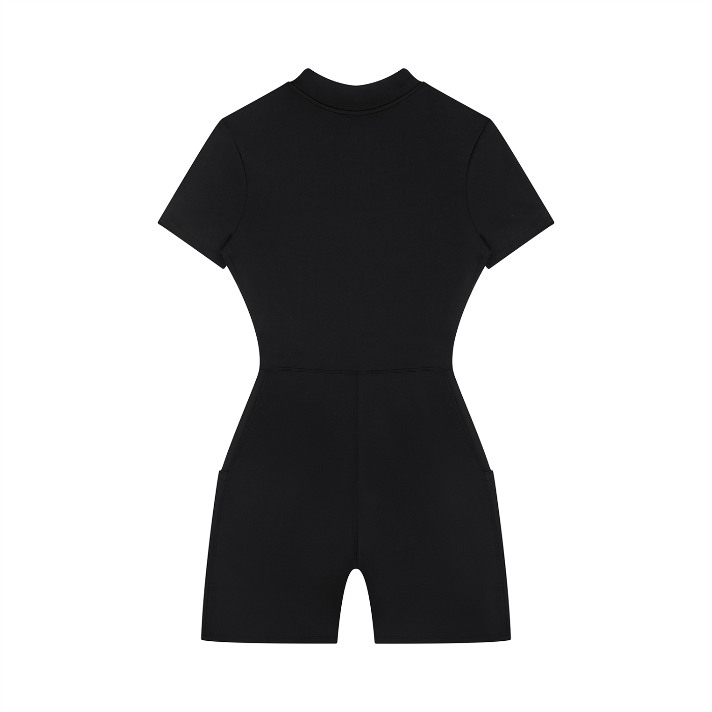 Romper Stomper - Women's Quarter-Zip Short Sleeve Romper