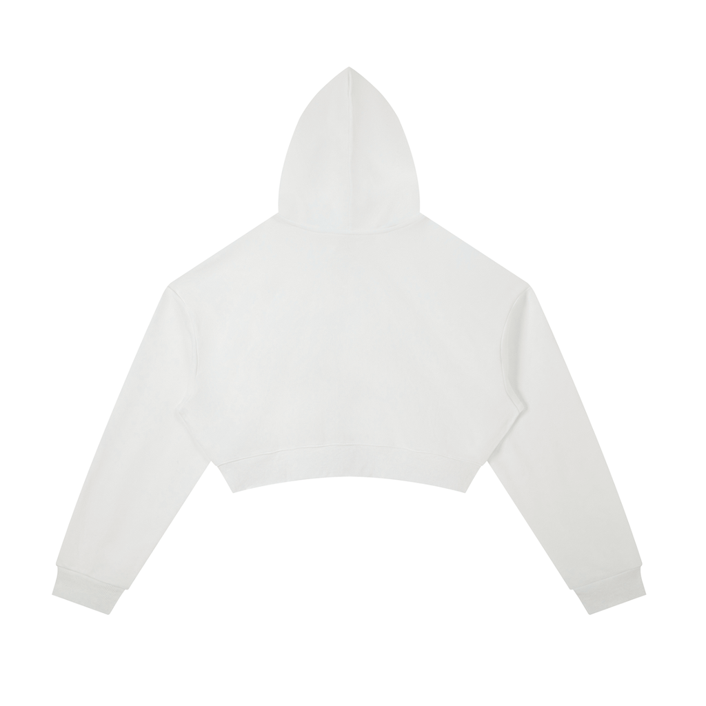 Poppin Fresh - Essential Cropped Zip-Up Hoodie