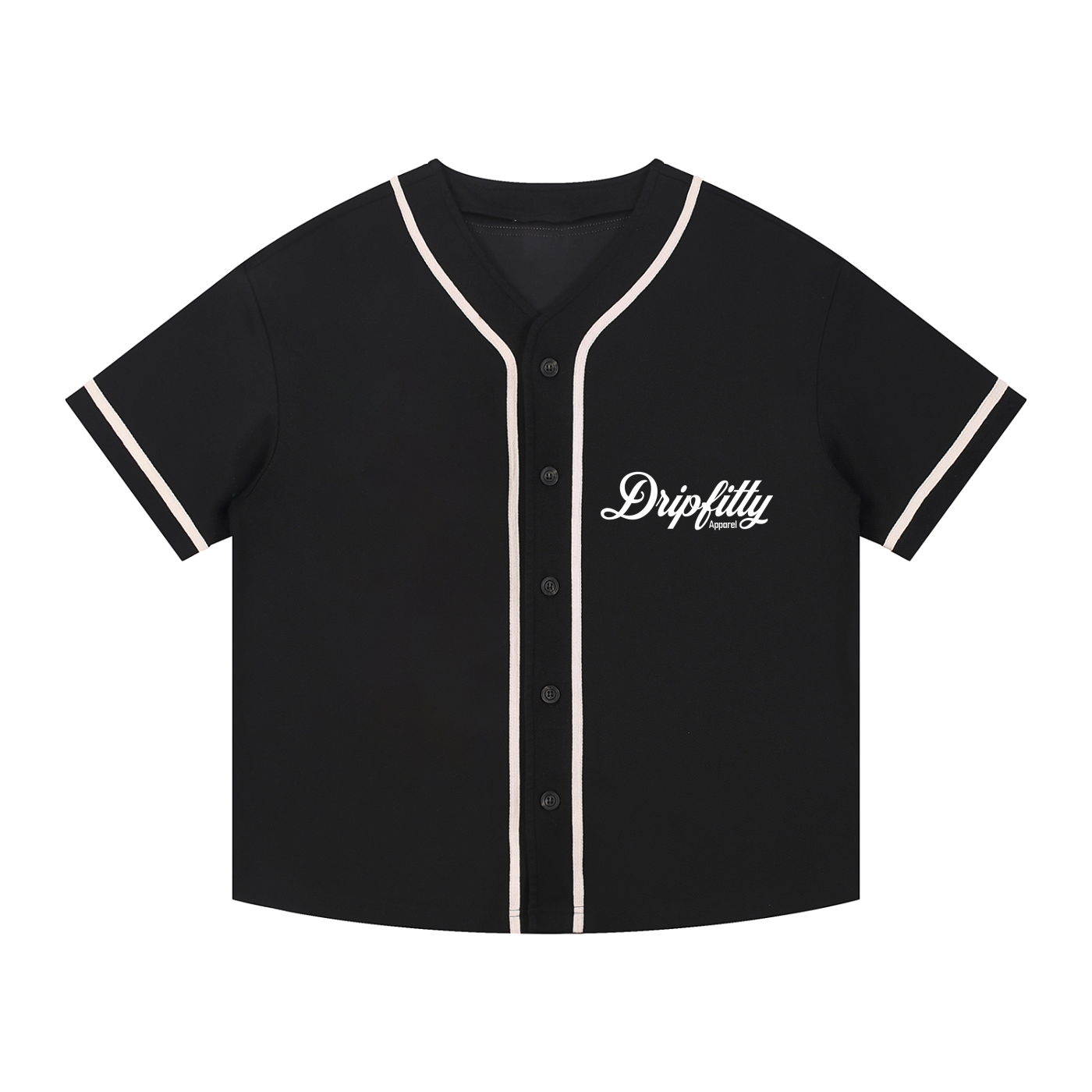 The Jersey - Contrast Piped Button-Up Jersey