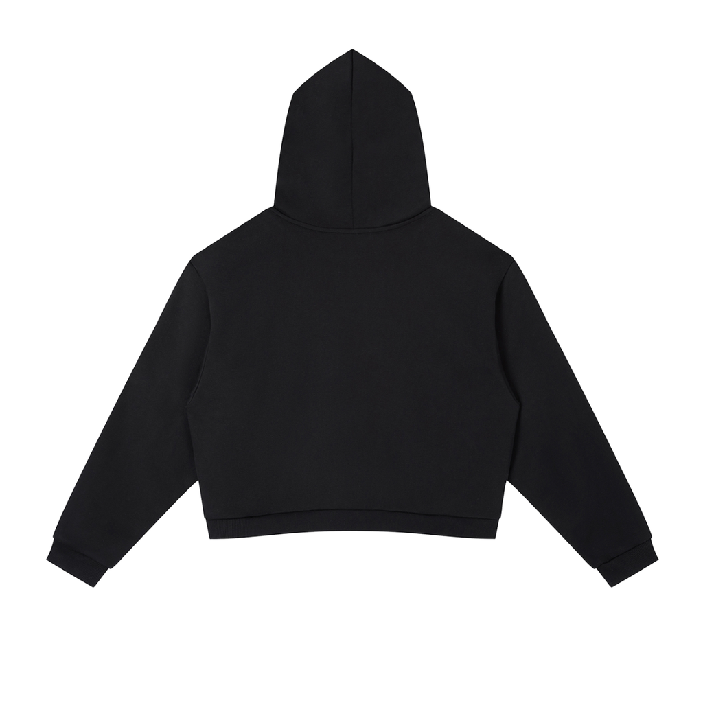 Sidewinder Cropper - Contrast Side Stripe Cropped Hoodie