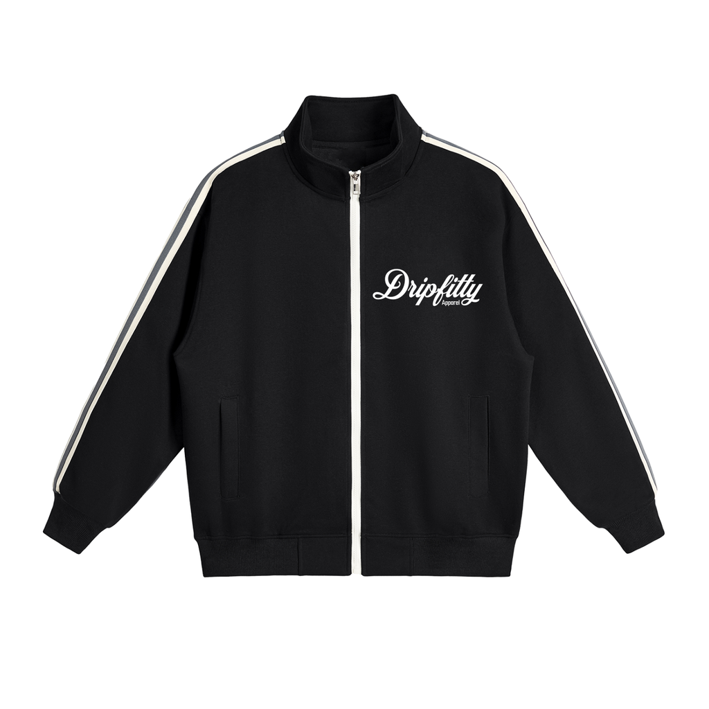 Drip Standing Collar -  Stand Collar  Jacket
