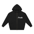 The Frank Special - Dolman Sleeve Zip-Through Fleece  Hoodie