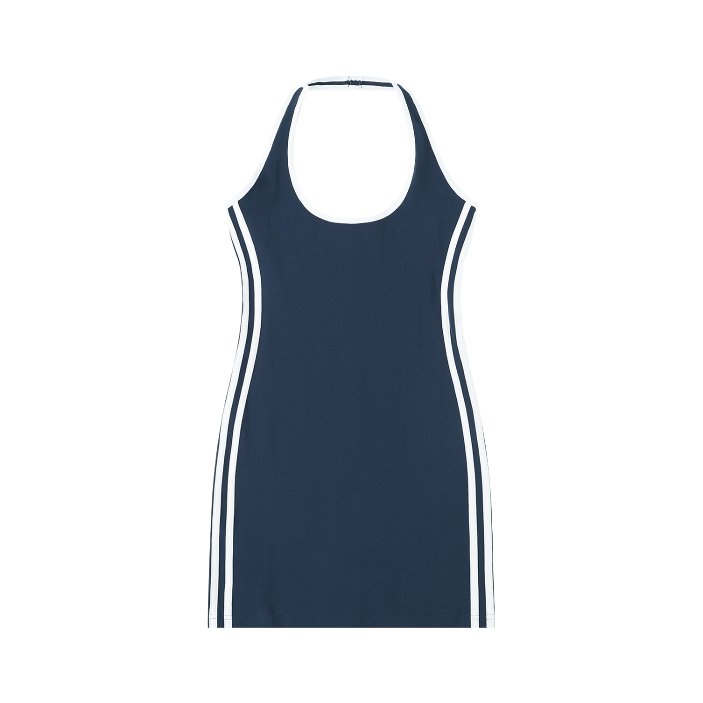 Clubbin All Night - Women's Binding Tight Halter Dress