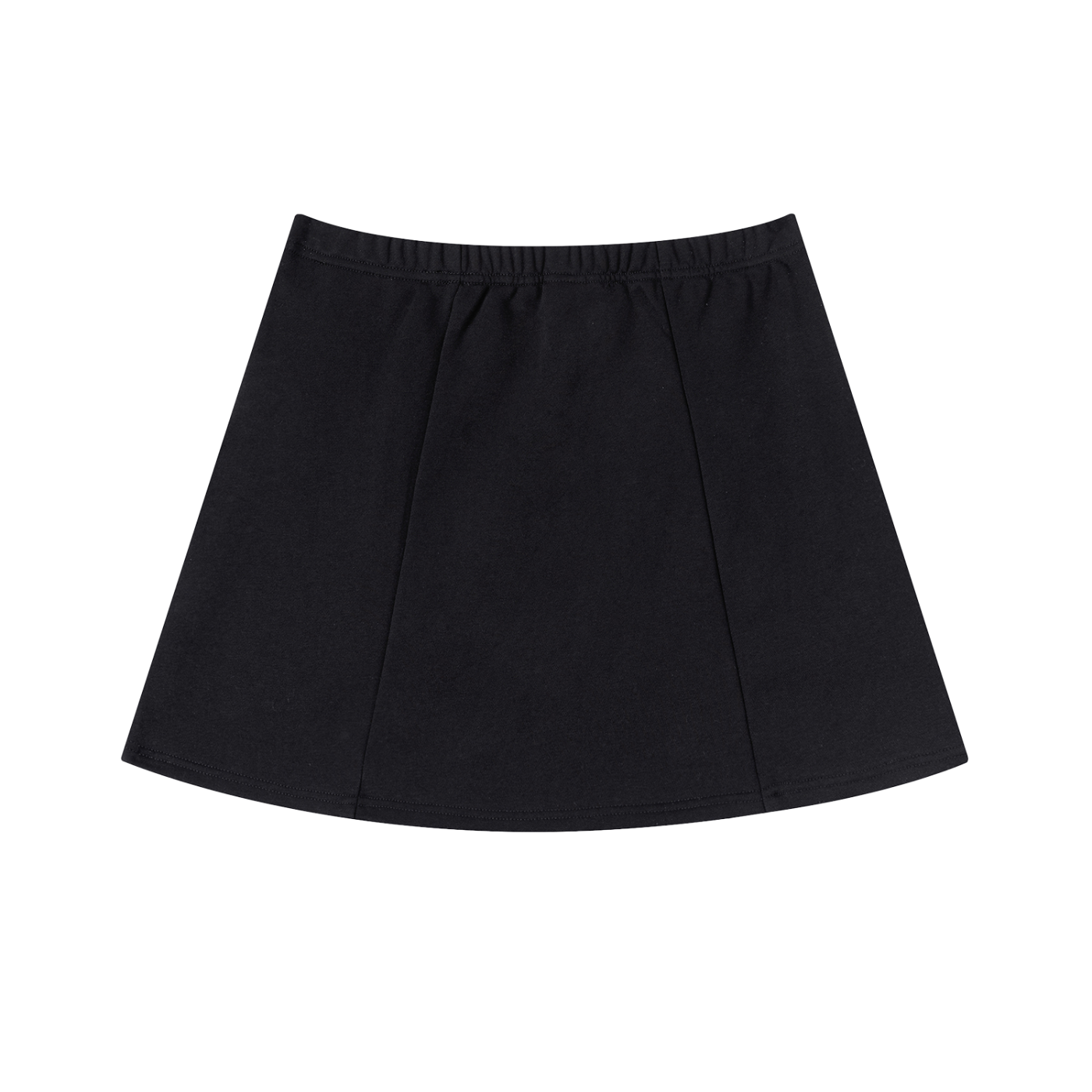 Luna  - Contrast Side Stripe Slit Skirt