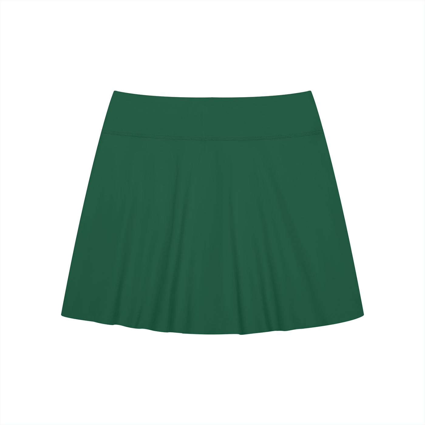 Pixie - Women's A-Line Contrast Panel Slit Skirt