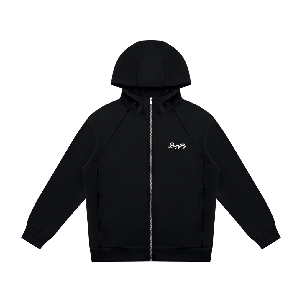 Motor Head Flyer - Unisex Raglan Full Zip Hoodie