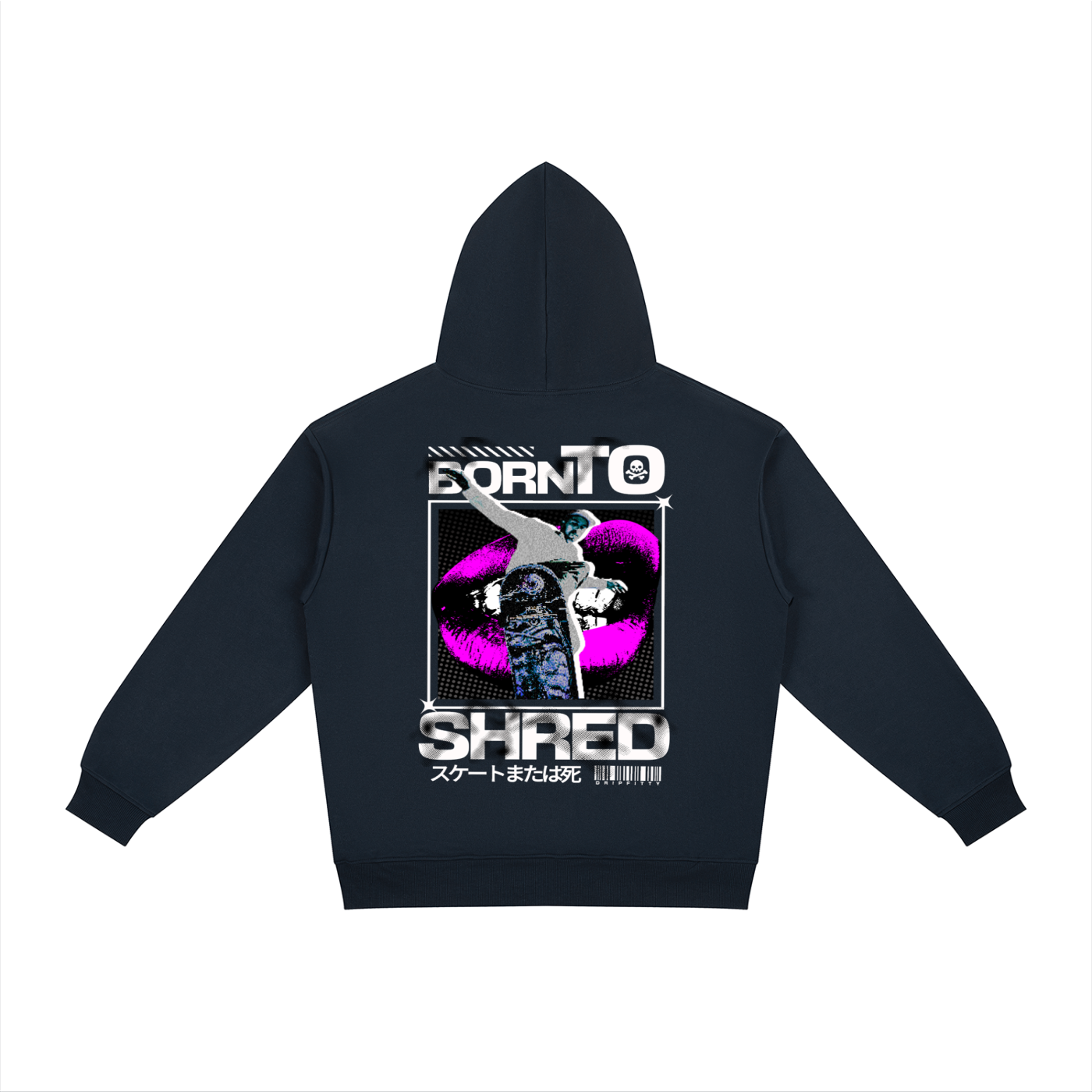 Born to Shred - Relaxed Fit Hoodie