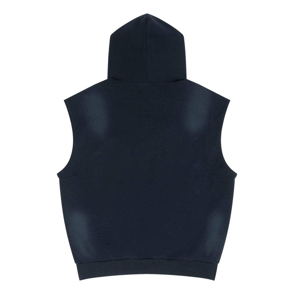 Sunset Fader - Unisex Vintage Wash Sun Fade Sleeveless Hoodie