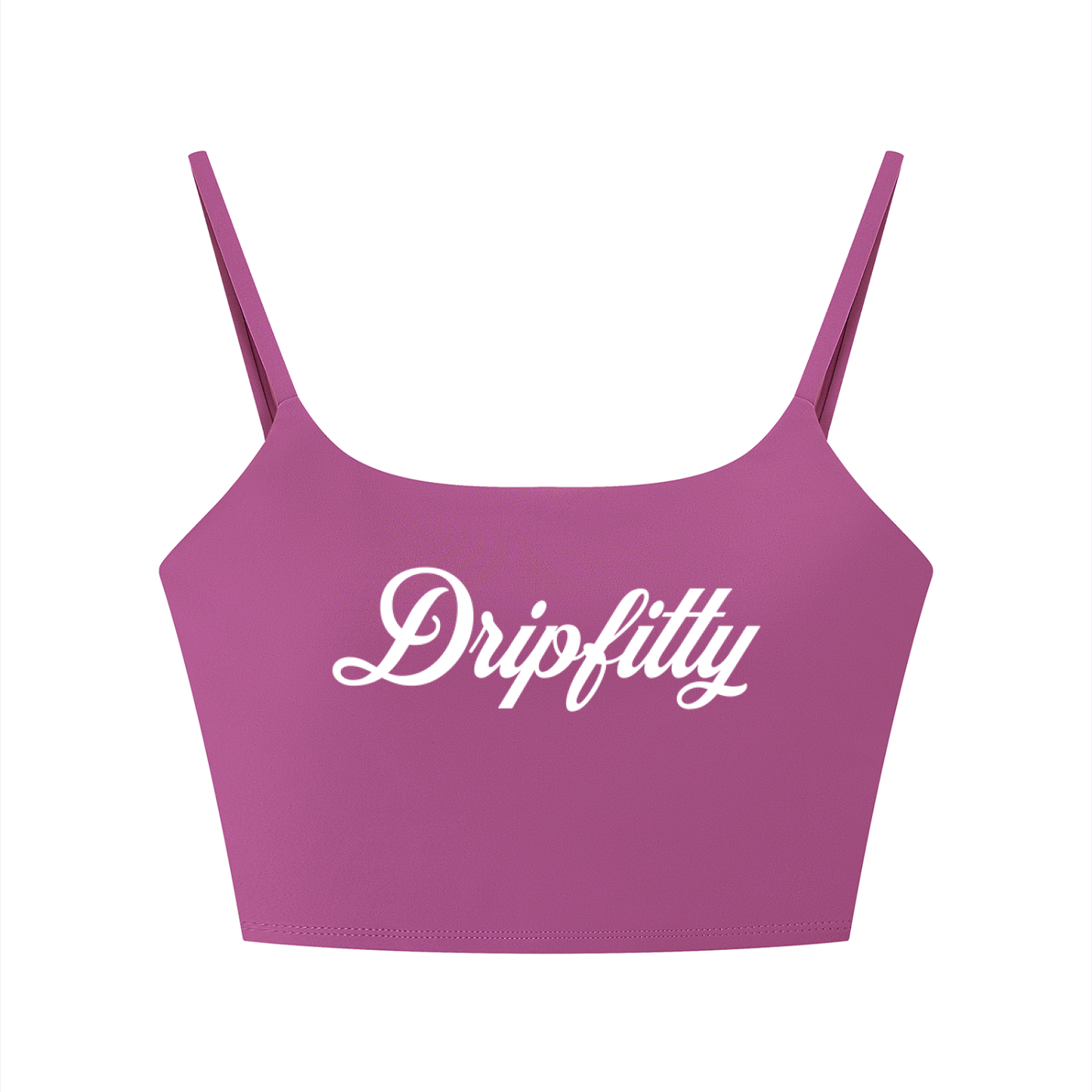 Dripfitty Sport Bra - Women's Solid Color Sports Bra