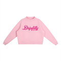 Dripfitty Mockin Around 2 - Essential Fleece Mock-Neck Crew Sweatshirt