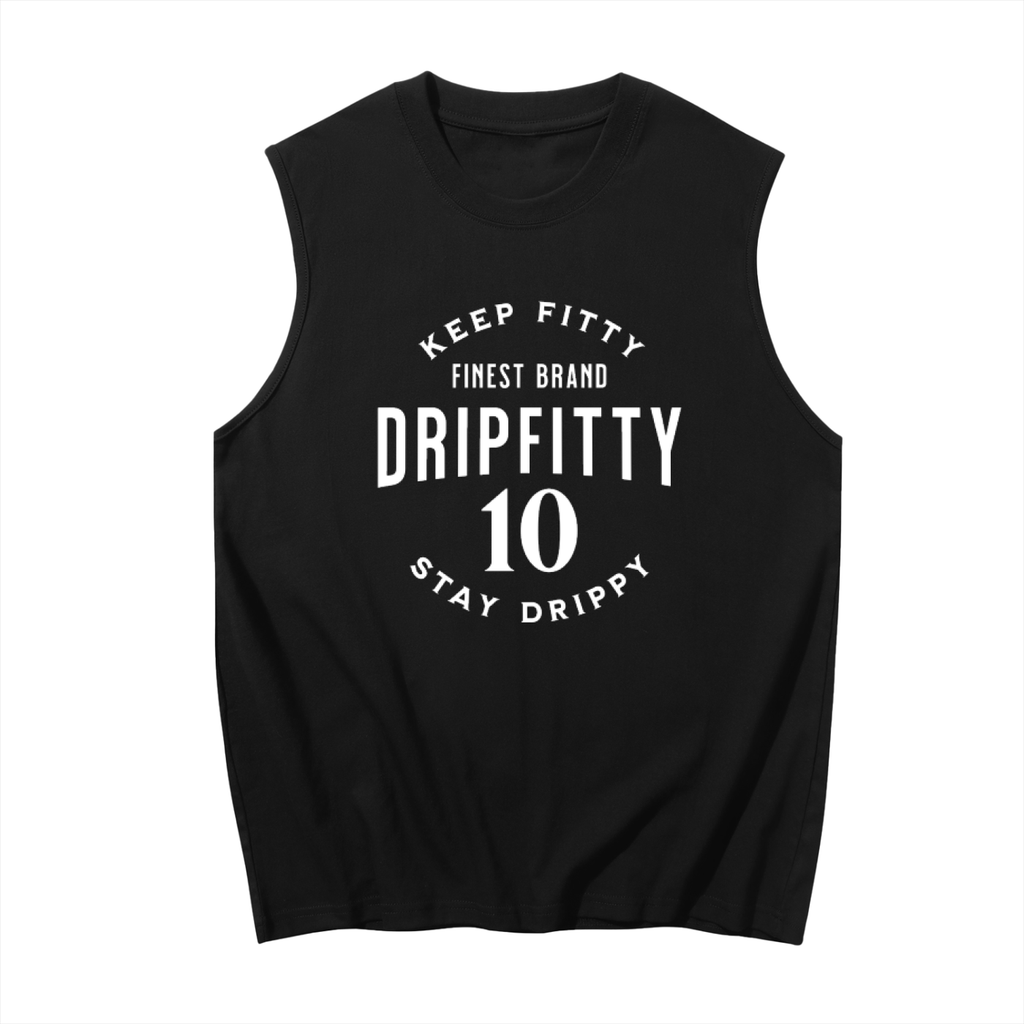 Perfect 10 - Men's Sleeveless Cotton Tank Top