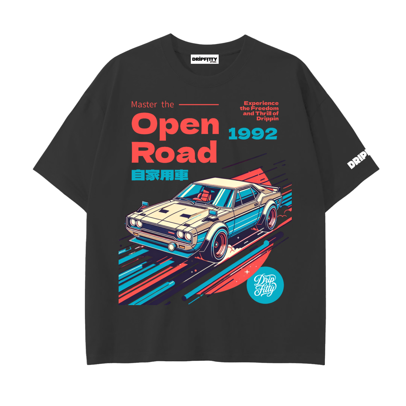 Open Road,T-Shirt,Racing