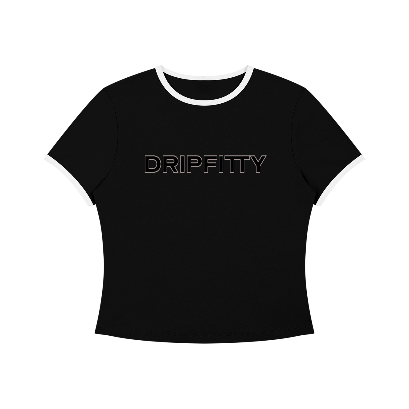 Chillaxing Cropper - Women’s Color Block Crop T-Shirt