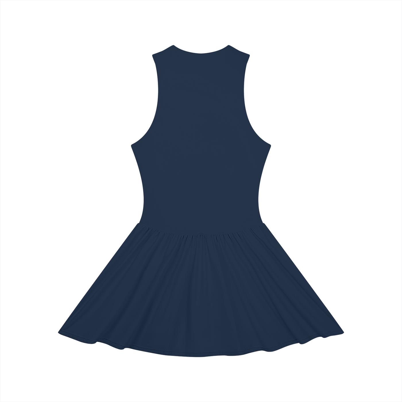 Lovie Dovie - Women’s Ruched Sleeveless Full-Zip Dress