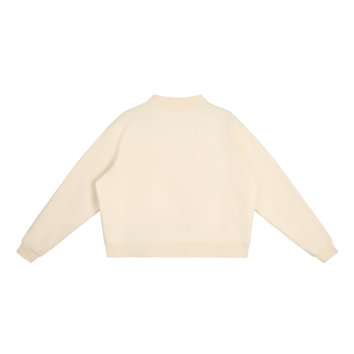 Dripfitty Mockin Around 2 - Essential Fleece Mock-Neck Crew Sweatshirt