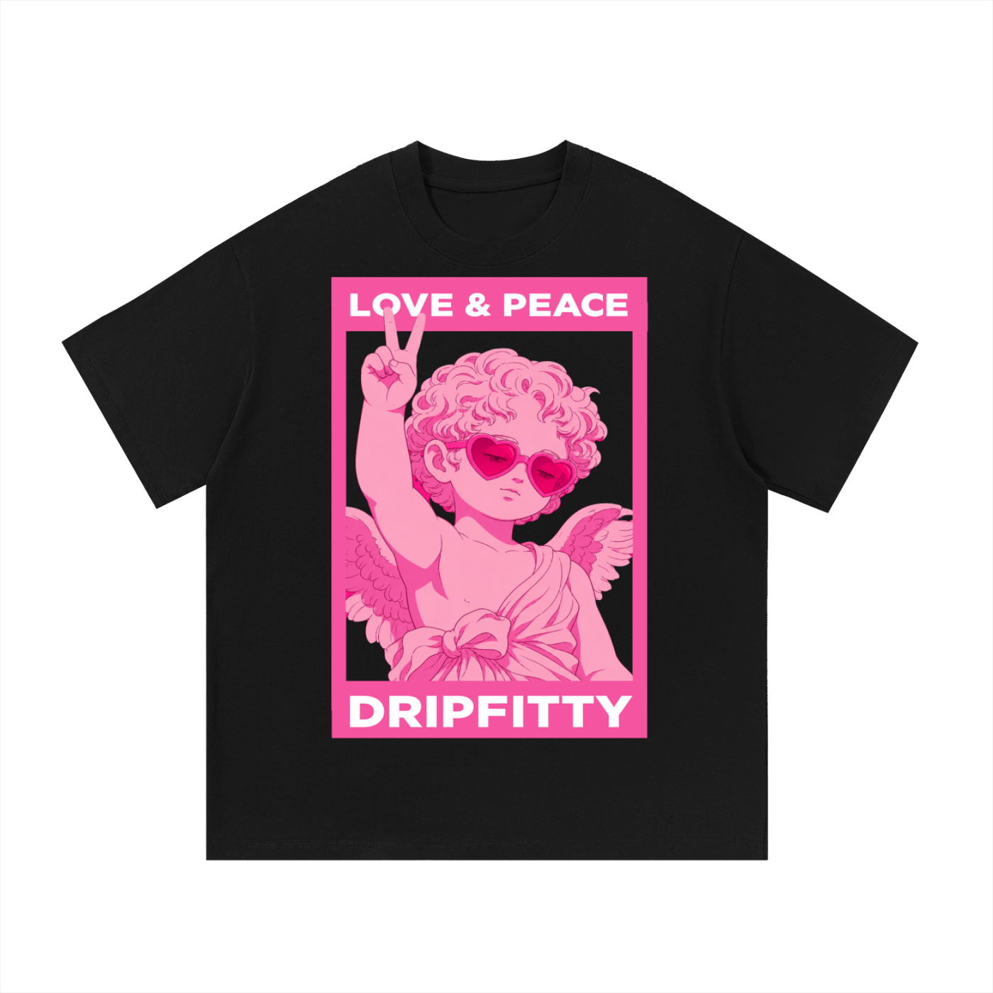 Love & Peace  - Essential Cotton T-Shirt