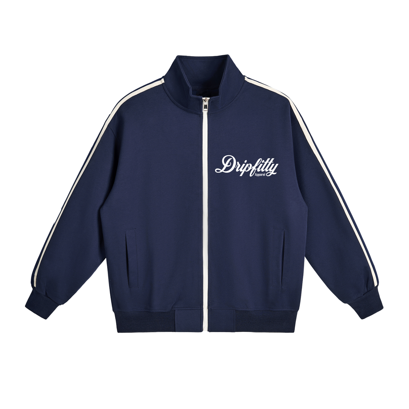Drip Standing Collar -  Stand Collar  Jacket